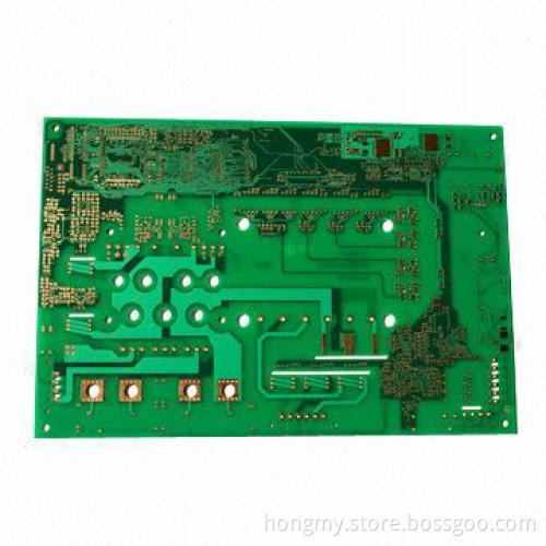Multi-layered printed circuit board with immersion gold for power control equipment